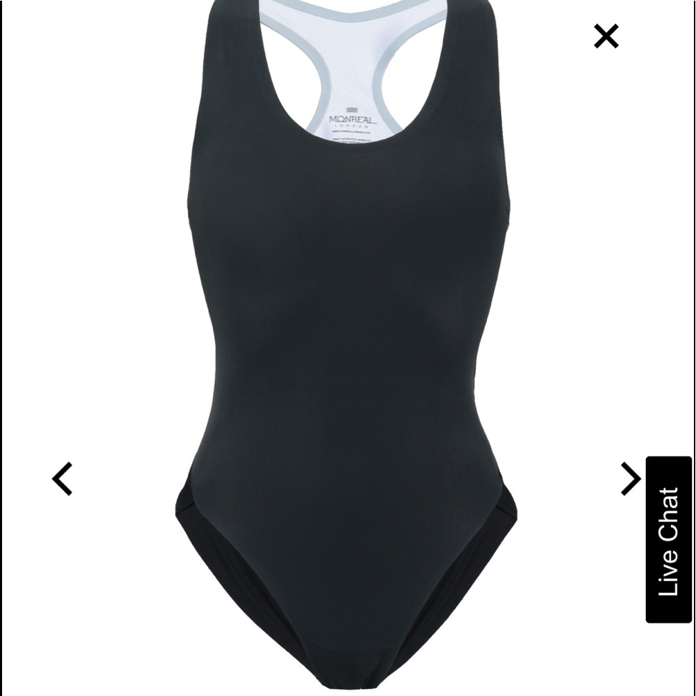 MONREAL LONDON
Cutout printed swimsuit
